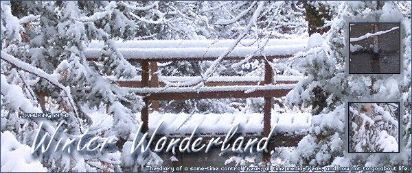 Aww, snow!